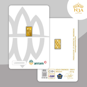 Logam Mulia Antam 0.5 Gram